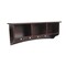 Alaterre Furniture Shaker Cottage Tray Shelf Coat Hook with Bench, Espresso ASCA0309P0 - alternate 4